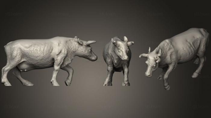 Статуэтки животных Cow (5)